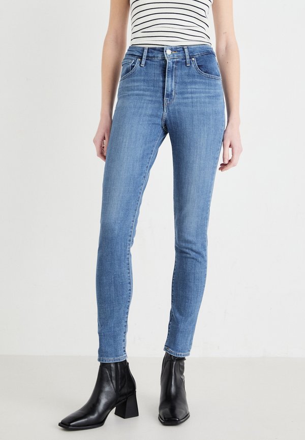 721™ HIGH RISE SKINNY - Jeans Skinny Fit -  medium indigo worn in