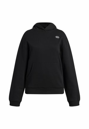 Under Armour, RIVAL FLEECE - Hoodie - ultimate black