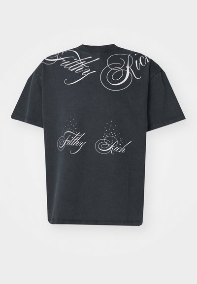 AVAVAV FILTHY RICH UNISEX - Trükipildiga T-särk - black