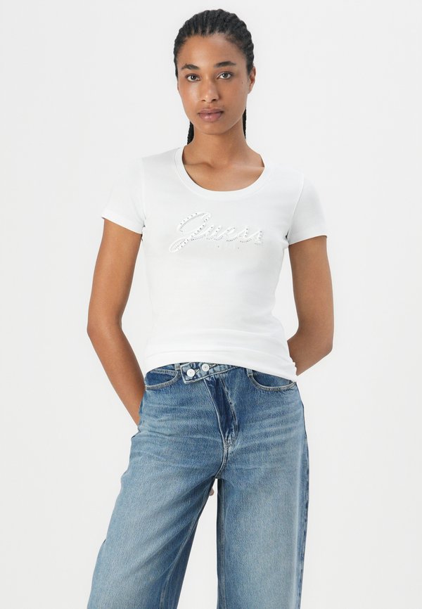 EMBRO SCRIPT LOGO TEE - Print T-shirt4