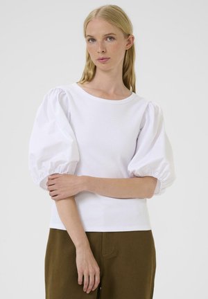 ODA - T-shirt basic - bright white