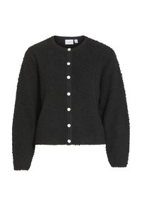 VILA VIAVA L S O-NECK KA - Strickpullover - navy blazer/dunkelblau
