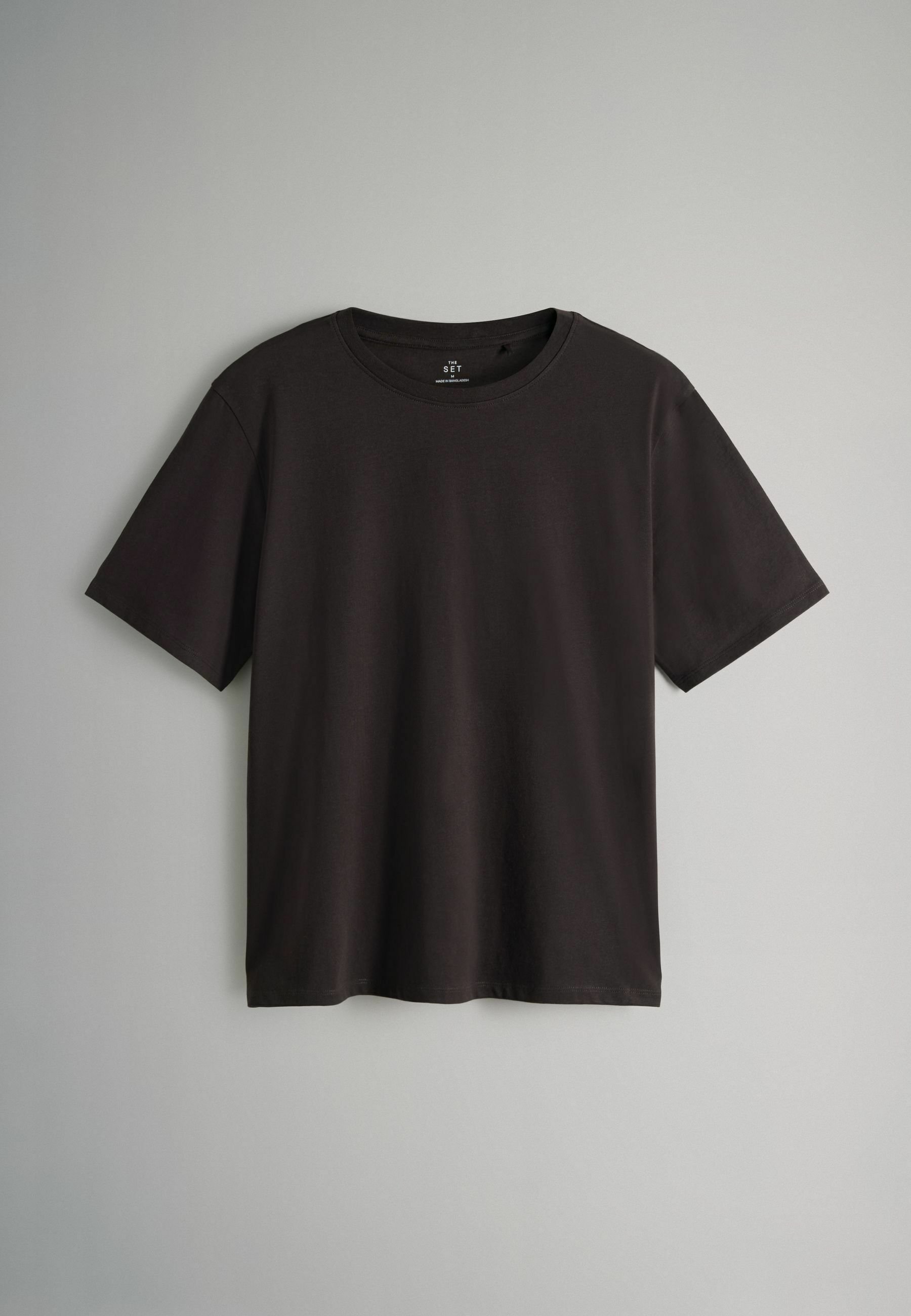 Lot De 5 T-shirts à Manches Courtes THE SET – Taille 12 Ans – Couleurs : Marron, Rouge, Rose, Blanc - 7