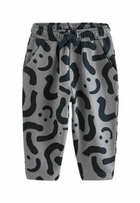 Next JOGGERS REGULAR FIT - Treniņtērpa apakšdaļas - grey patterned