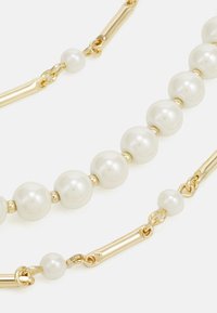 Lauren Ralph Lauren MULTIROW COLLAR - Collier - gold-coloured/white