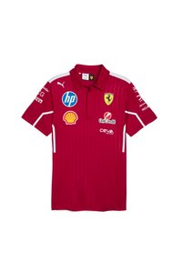 Puma SCUDERIA FERRARI HP - Polo marškinėliai - dark cherry