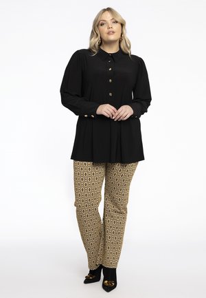 MIT EINEM ELASTISCHEN BUND - Bukser - light brown