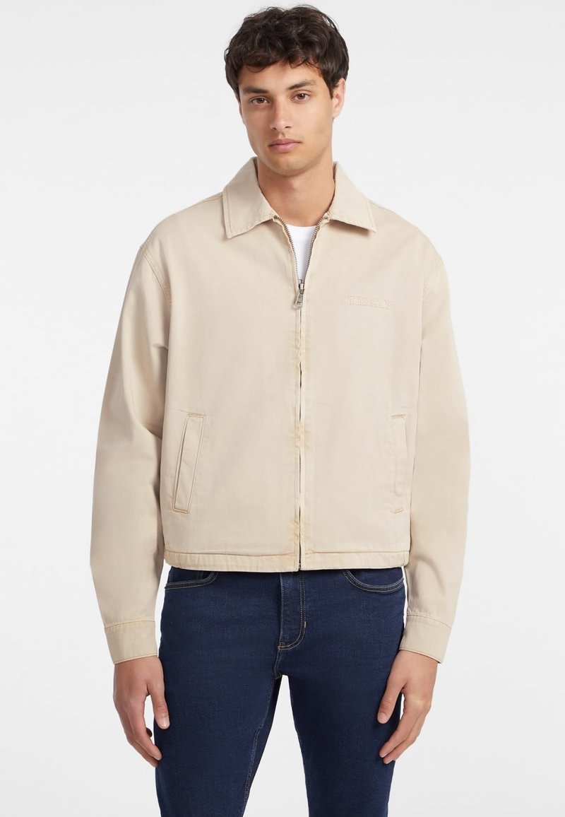 Guess Jeans TWILL - Leichte Jacke - beige