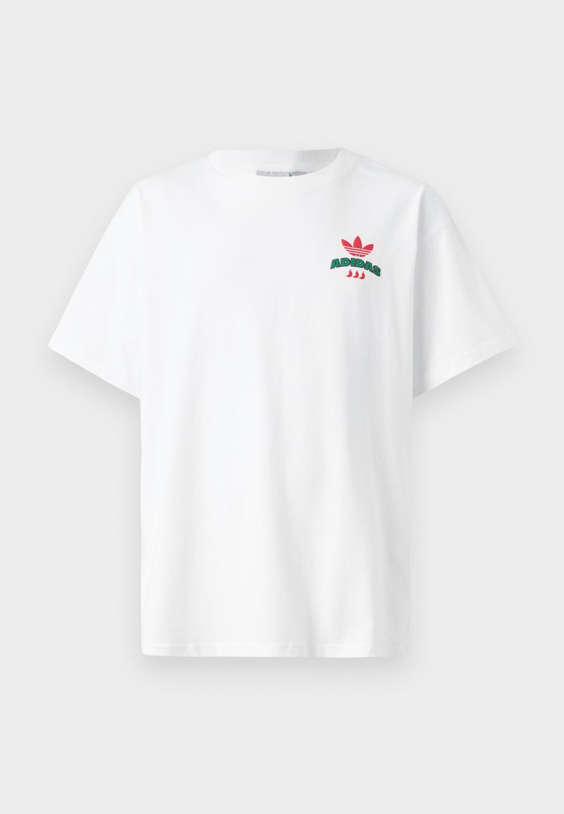 adidas Originals T-shirt print wit adidas Originals T-shirt print wit