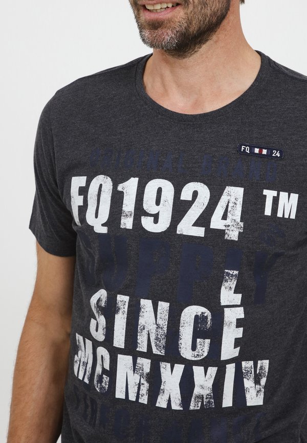 FQWerno - Print T-shirt - charcoal mix3
