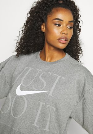 GET FIT - Felpa - carbon heather/white