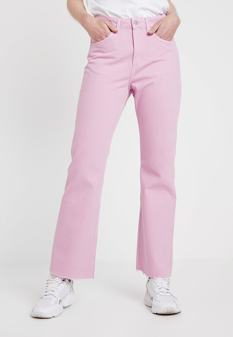 weekday pink jeans