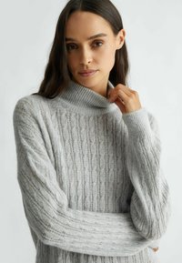 LIU JO Obleka/pulover - light grey