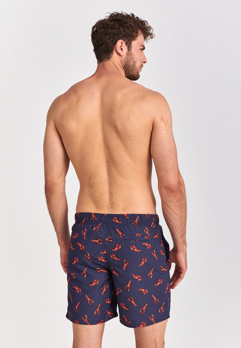 Herren Badehosen | Shiwi LOBSTER MICRO PEACH Badeshorts dark navy/dunkelblau - GA90406 Herren Badehosen | Shiwi LOBSTER MICRO PEACH Badeshorts dark navy/dunkelblau - GA90406