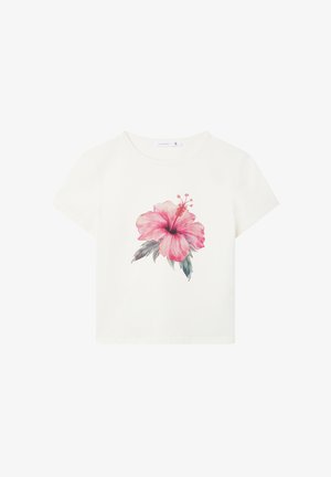 Terranova, CROP IBISCUS - T-shirt con stampa - var rosa