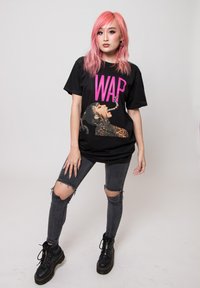 Paradiso Clothing CARDI B DRIPPING SNAKE - Print T-shirt - black