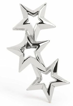 3 STAR - Orecchino singolo - plata color