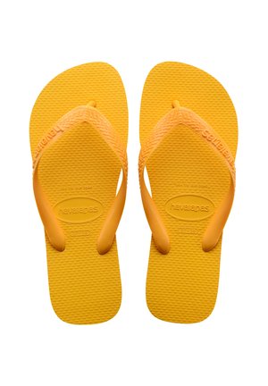 TOP UNISEX - Tåsandaler - pop yellow