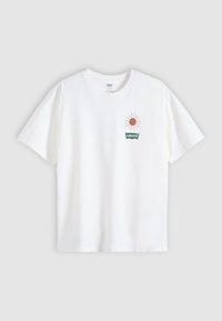 RELAXED FIT TEE - Tricou cu imprimeu - cloud dancer