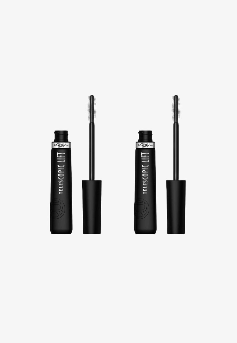 L'Oréal Paris - LOT DE 2 - MASCARA LIFT EXTRA BLACK TELESCOPIC - Mascara - noir, Agrandir