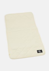 Calvin Klein Jeans BABY DIAPER BAG UNISEX SET - Kūdikio vystyklų krepšys - vanilla