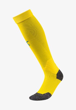 Puma TEAM LIGA SOCKS UNISEX - Knæstrømper - gelbblau