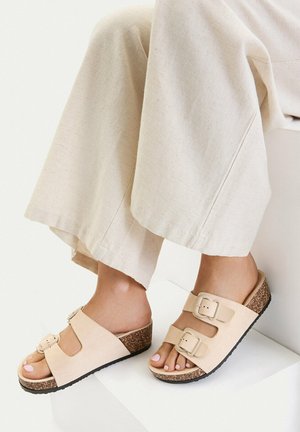 Jenny, Mules de tacón - beige