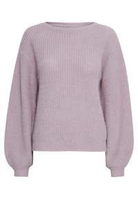 PZIRIS BOATNECK PULLOVER - Jumper - lavender frost melange