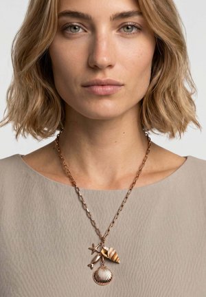 PURELEI, PURELEI KETTE OCEAN CRUSH - Halskette - rosegold-coloured