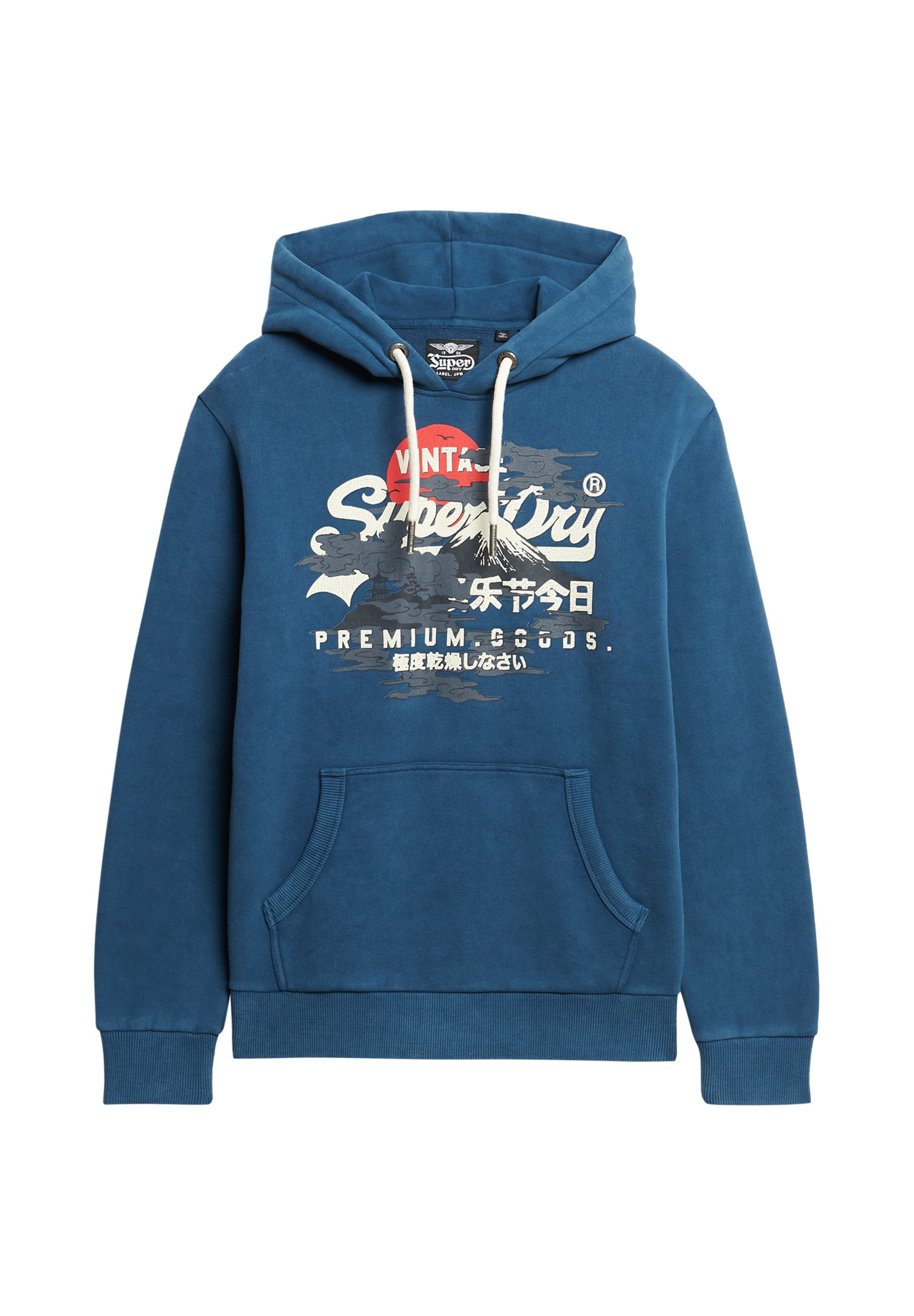 HOODIE TOKYO BLUE ネイビー Japanese Tokyo Style Hoodie | Japanese Temple