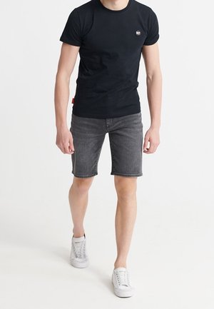Farkkushortsit - dark grey