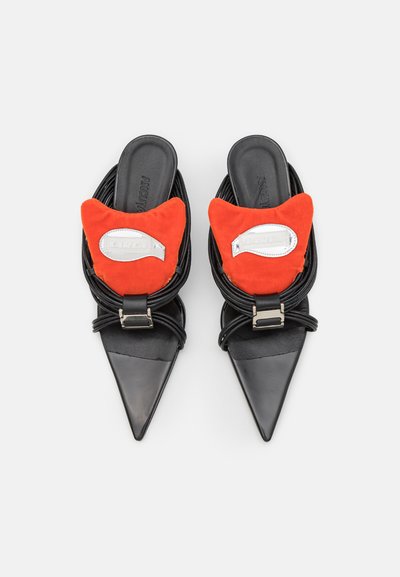 Ancuta Sarca TALLULAH STRAPPY - Μιουλ με τακούνι - black