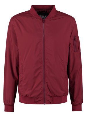 Urban Classics LIGHT BOMBER JACKET - Bomber Jacket - burgundy