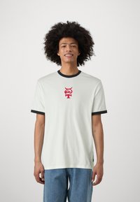 Quiksilver MERCURY RINGER TEE UNISEX - Triko s potiskem - snow white