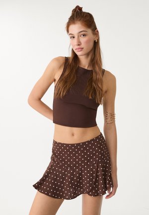 A-Linien-Rock - dark brown
