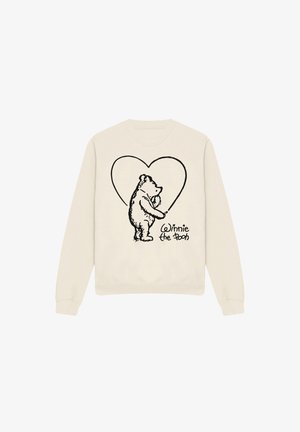 Disney, WINNIE THE POOH CLASSIC POOH HEART - Sweatshirt - off-white