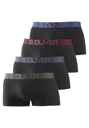 HIPSTER 4 PACK - Pants - schwarz khaki  schwarz bordeaux schwarz anthrazit schwarz blau