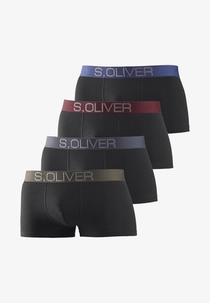 HIPSTER 4 PACK - Kelnaitės - schwarz khaki schwarz bordeaux schwarz anthrazit schwarz blau