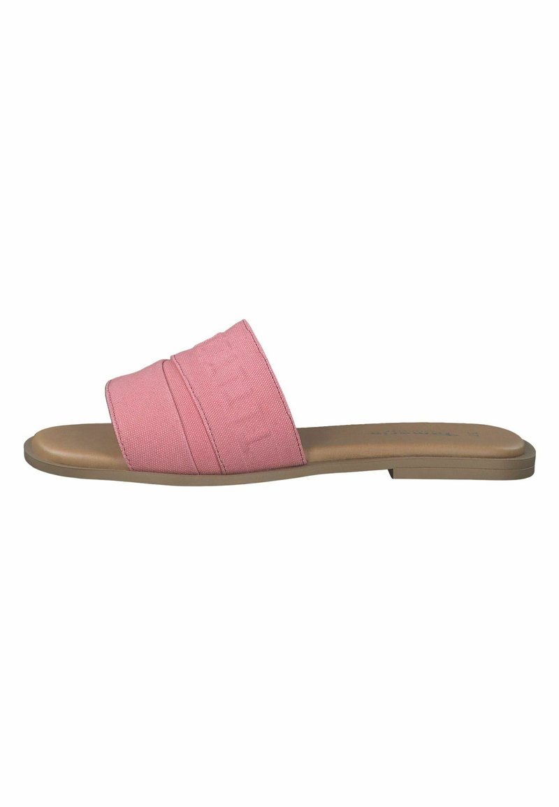 Tamaris Mules - mottled pink