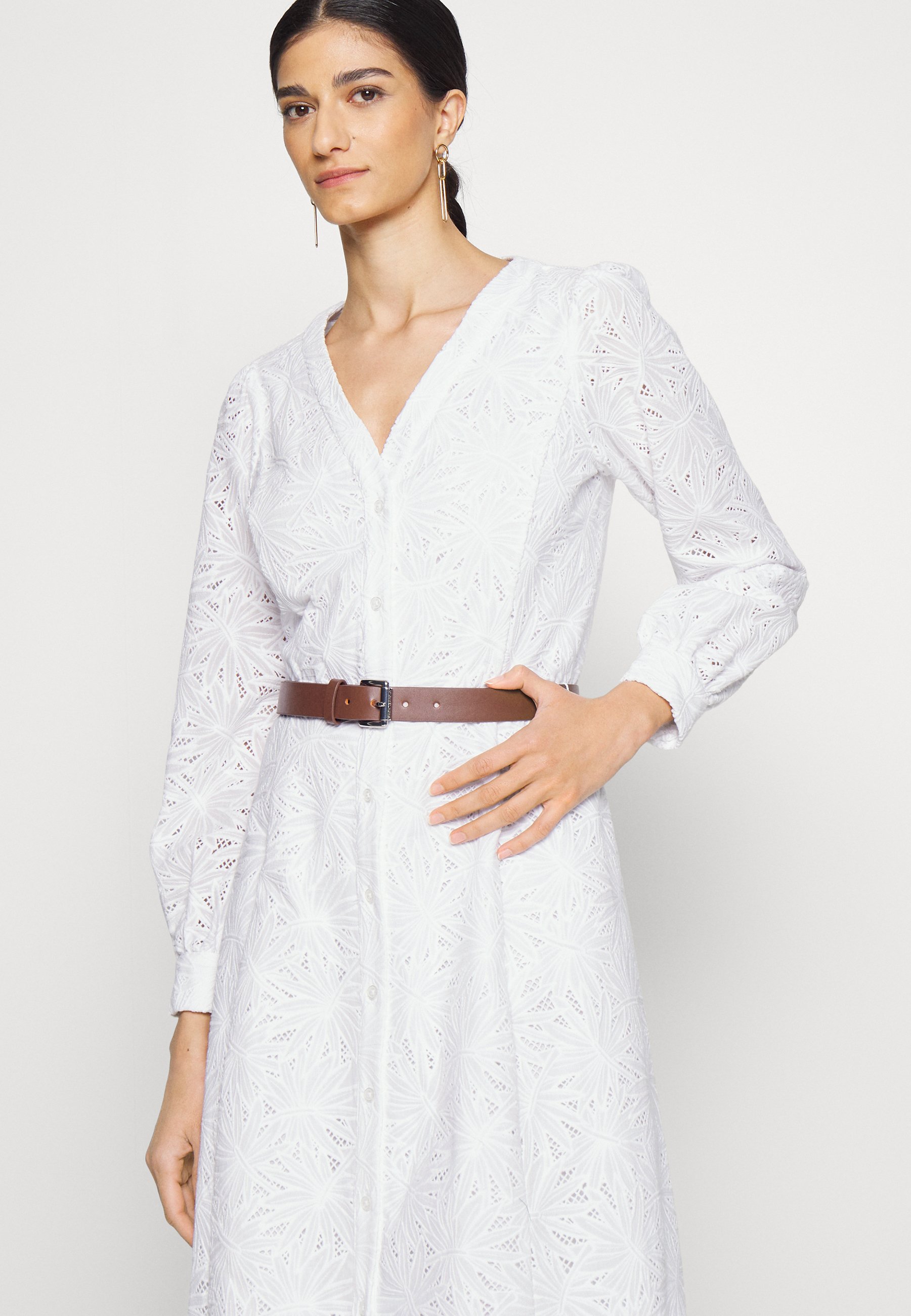 Michael kors white shirt dress Clearance