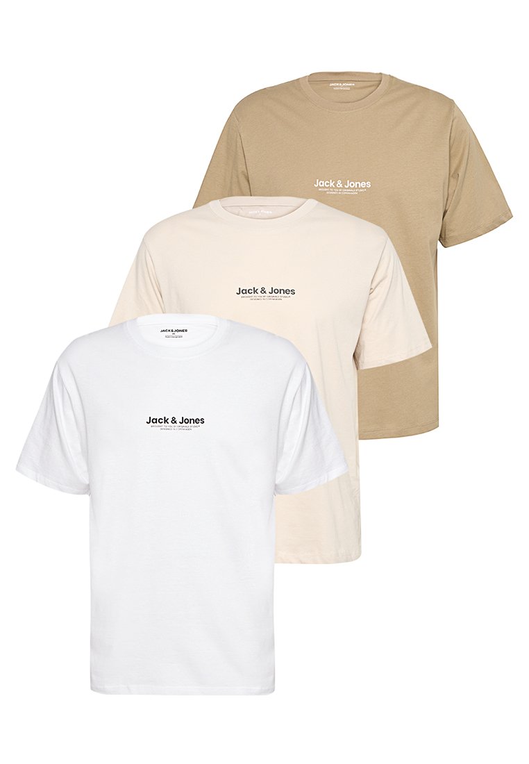 jack & jones T-shirt basic meerkleurig jack & jones T-shirt basic meerkleurig