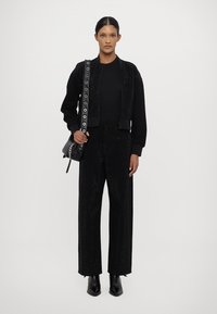 Armani Exchange BLOUSON - Pilotska jakna - black denim