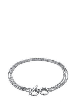 TWISTED LAYER - Bracelet - silberfarben