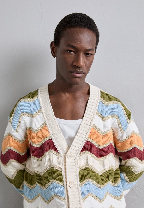 BUTTONED CARDIGAN - Cardigan3