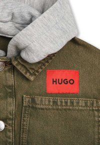 HUGO Kids Allvädersjacka - denim  green