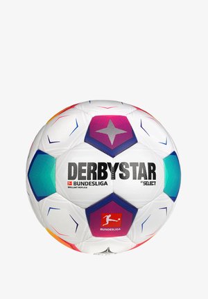 Derbystar BUNDESLIGA BRILLANT REPLICA V23 TRAININGS - Balón de fútbol - weisspinkorangeblau