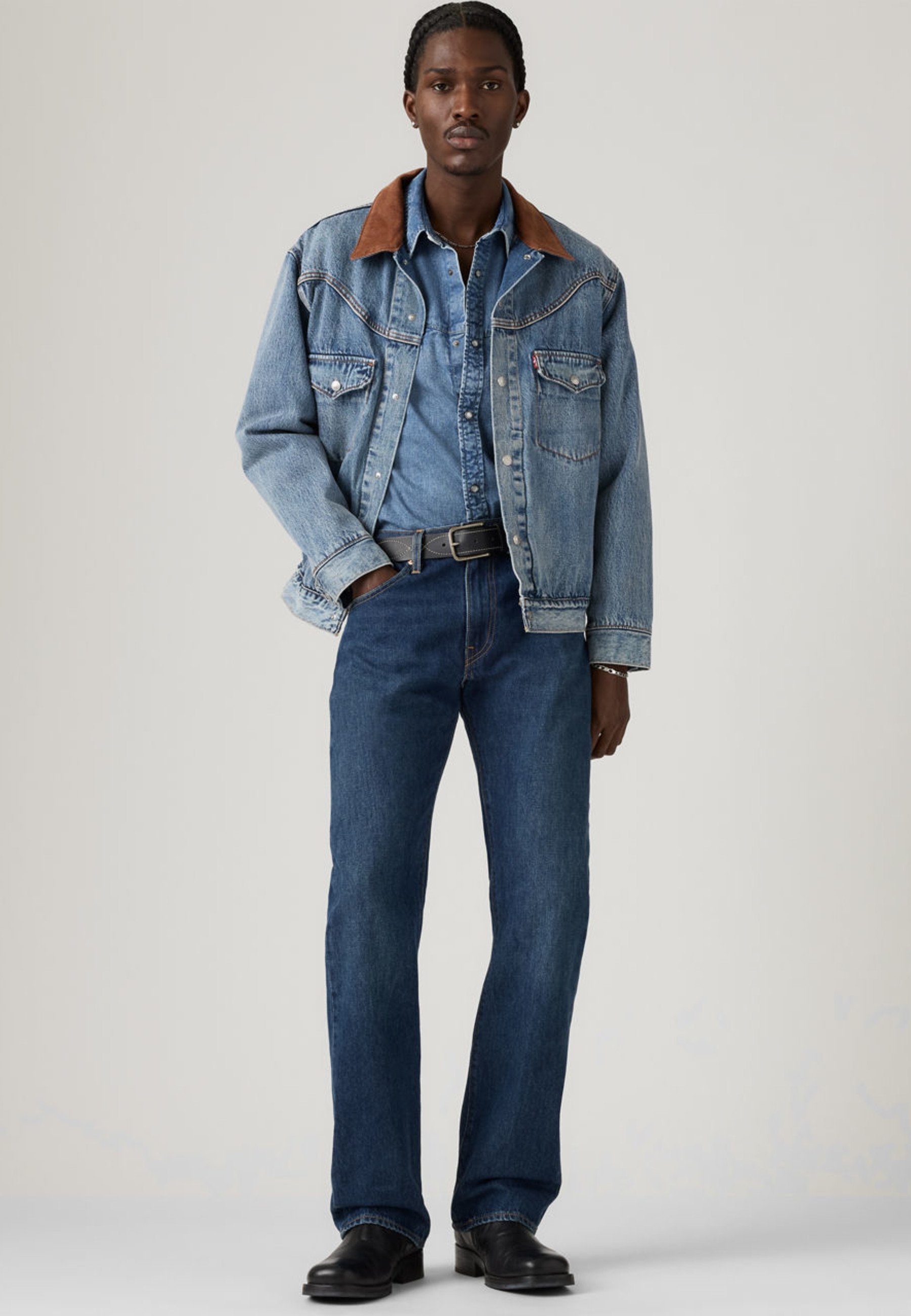 Levi's® 517® BOOTCUT - Vaqueros bootcut - old western roads/azul