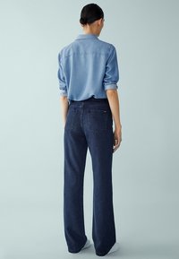 Massimo Dutti Jean flare - dark blue