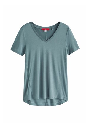 Next SLOUCH V-NECK- REGULAR FIT - Basic póló - blue