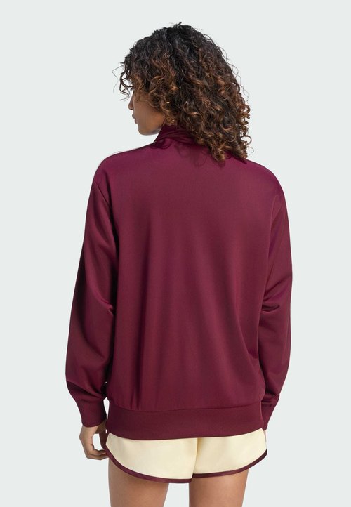 adidas FIREBIRD TRACK TOP LOOSE - Sudadera con cremallera - maroon cream white — foto 2